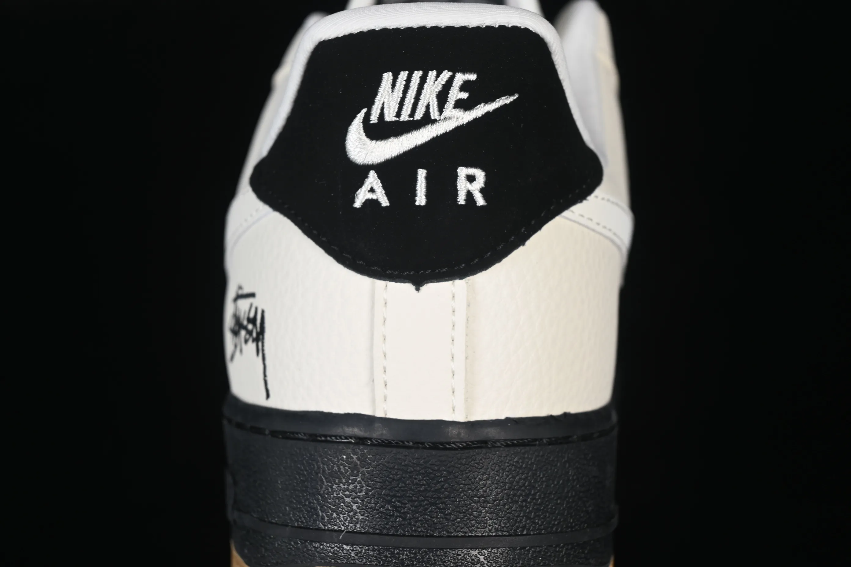 All Categories Nk Air Force 1 Air Force Series Nk Air Force 1 Low Air Force Low Nike Air Force 1'07 Low Stussy Co-branded Double Beige Black Brown Air Force 1 Low-top Casual Shoes LD1999-006